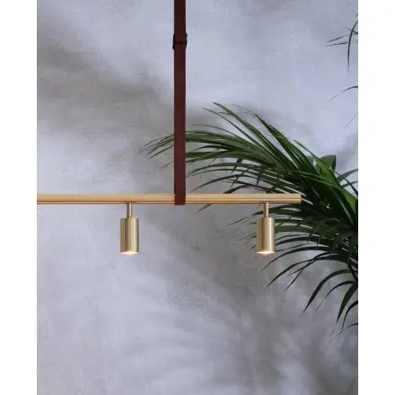 Rubn - Long John Loftslampe-Brass-Brass-7 Spots - 