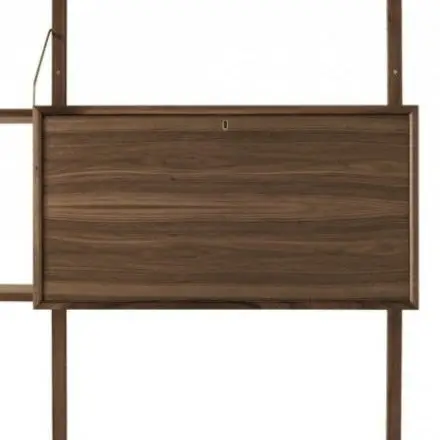 DK3 Royal Skab m/skrivebord/barklap - Reoler & Hylder